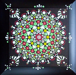 Bodkovan mandala