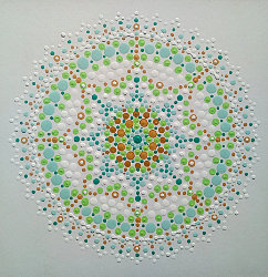 Bodkovan mandala